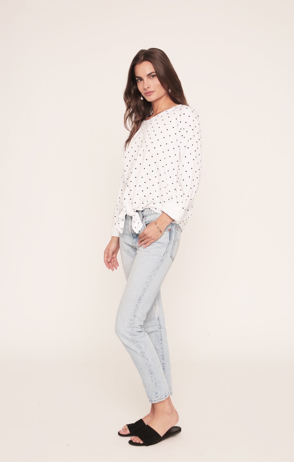 Isabella Sweater (Polka Dot)
