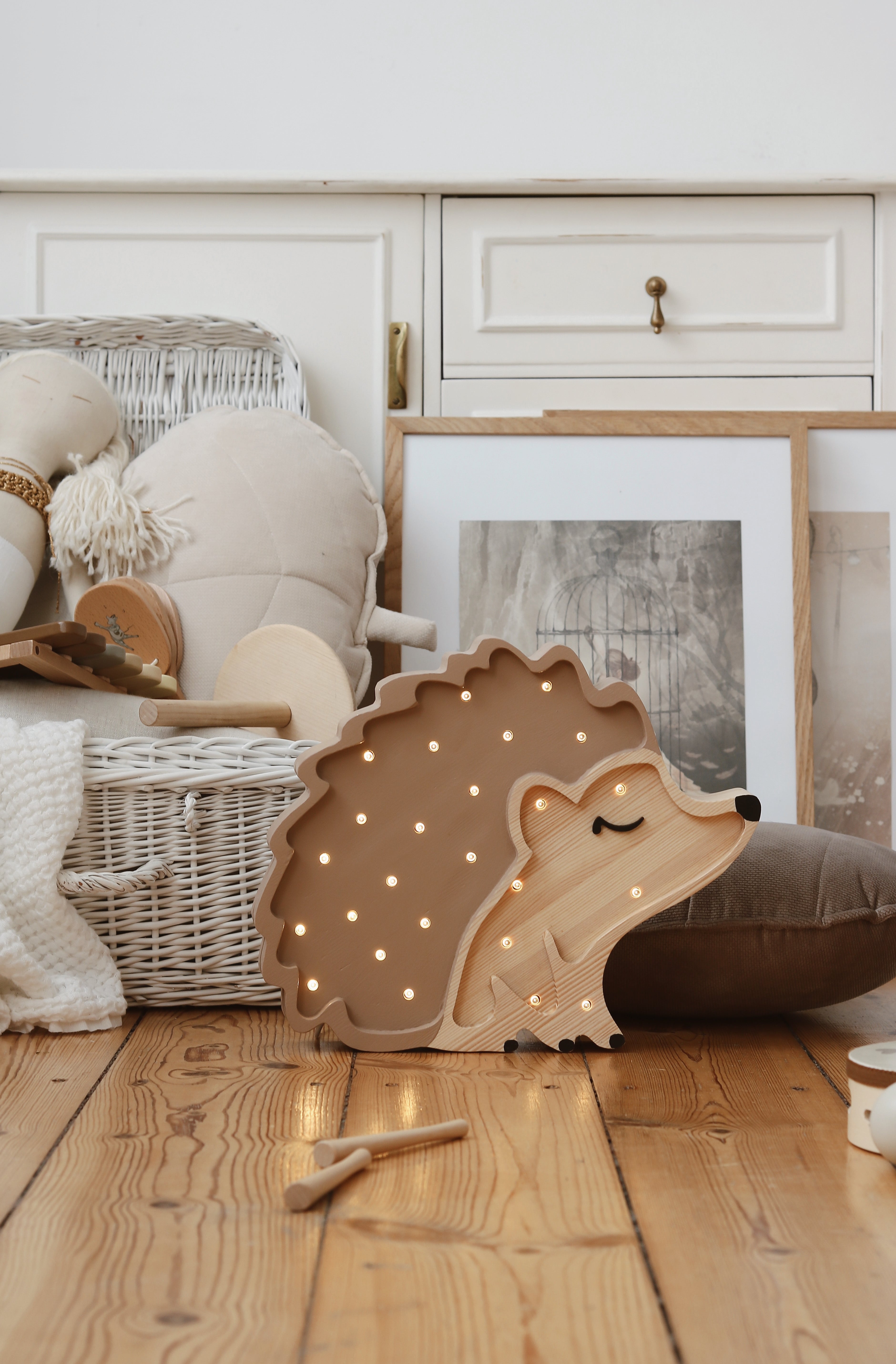 Hedgehog Lamp