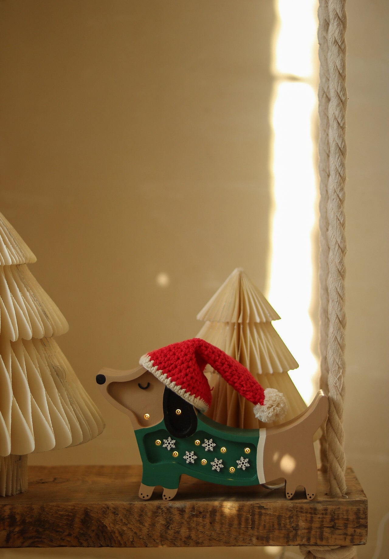 Mini Holiday Puppy Lamp (Limited Edition)