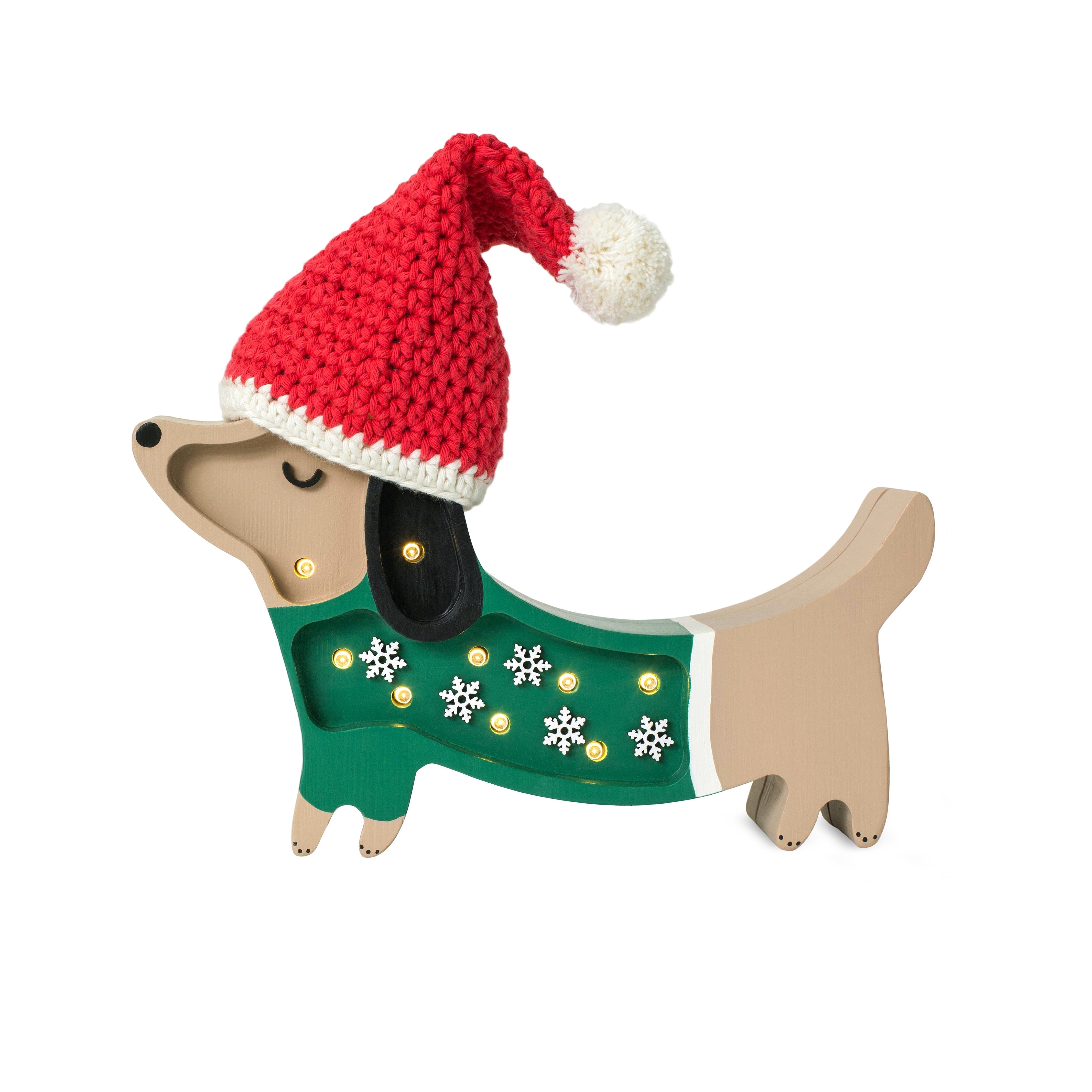 Mini Holiday Puppy Lamp (Limited Edition)