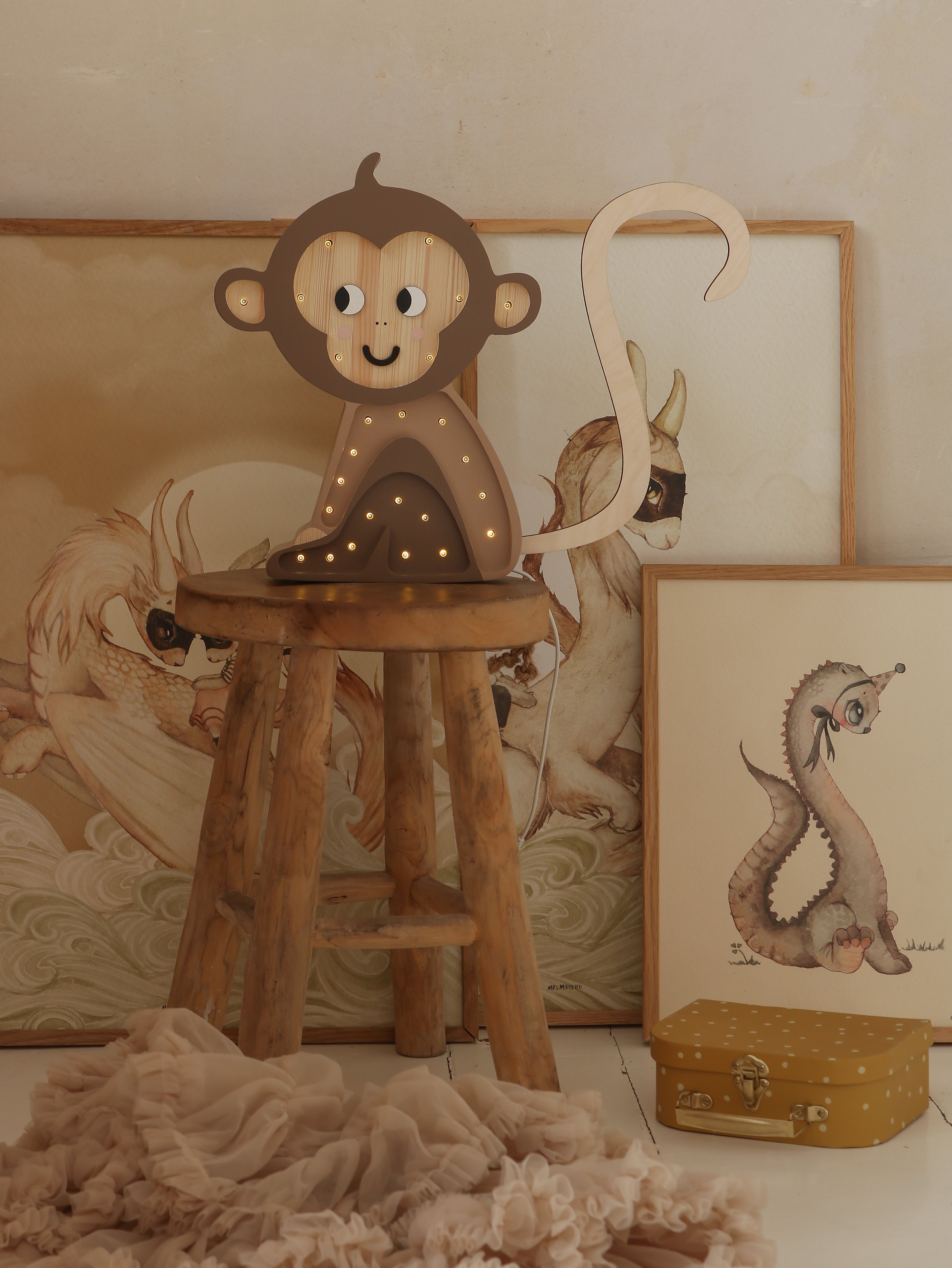 Monkey Lamp