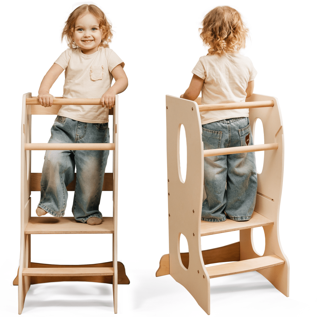 Stable Montessori Learning Tower (Ivory)