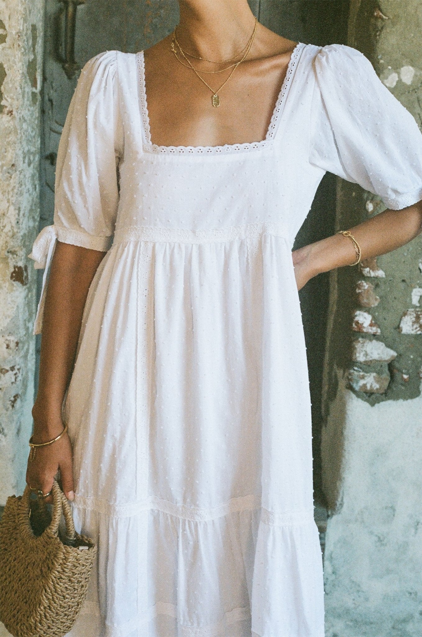 Parker Dress (White)