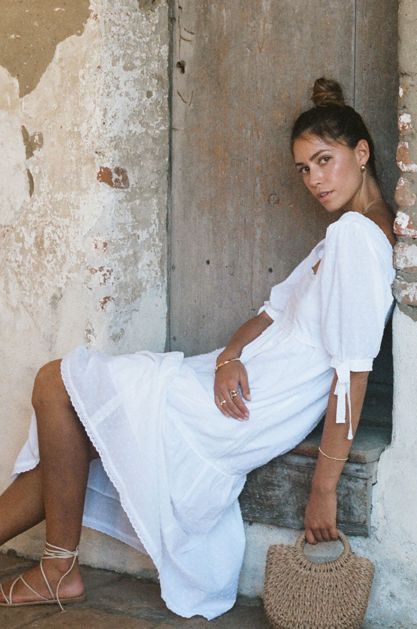 Parker Dress (White)