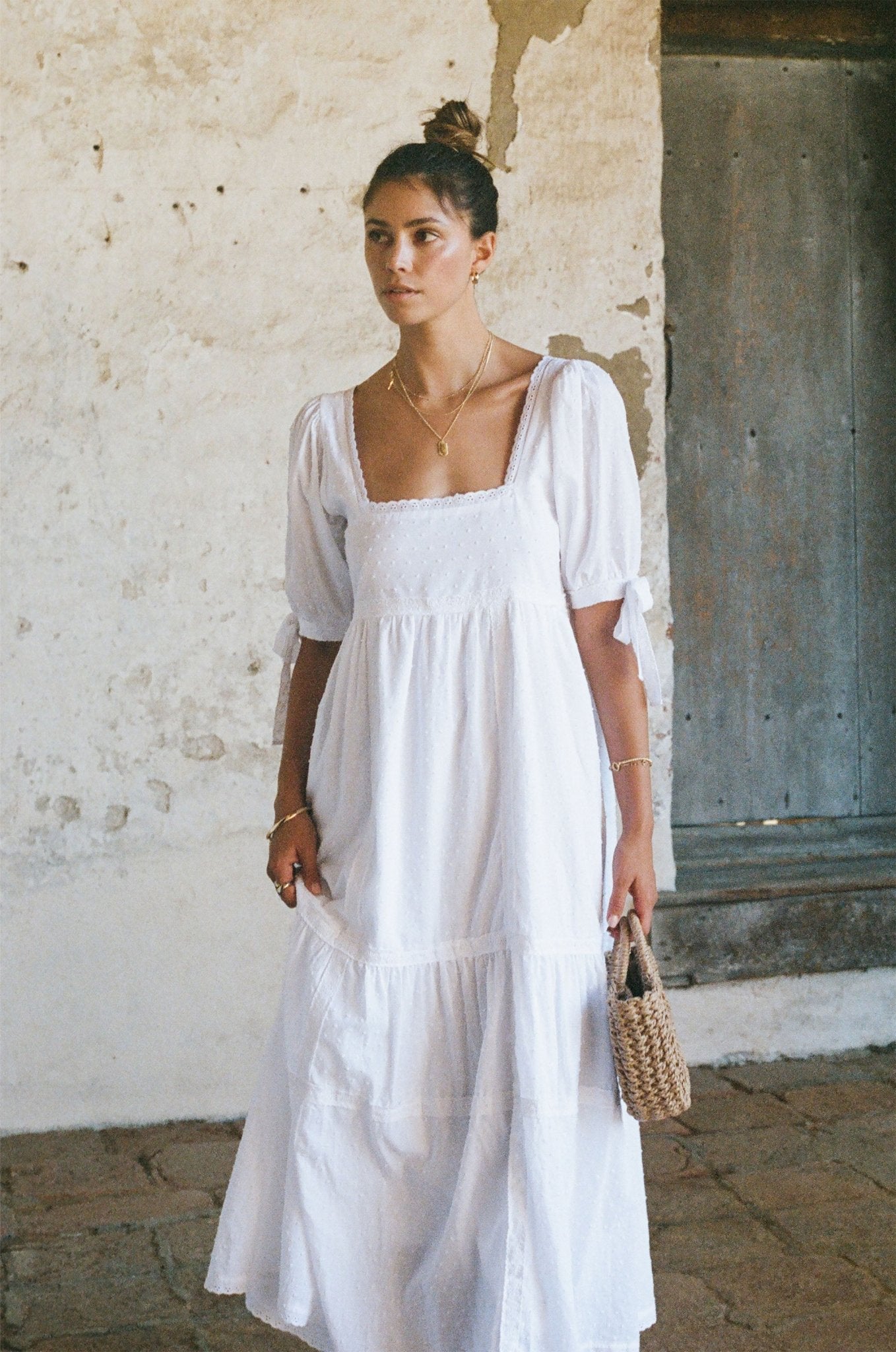 Parker Dress (White)