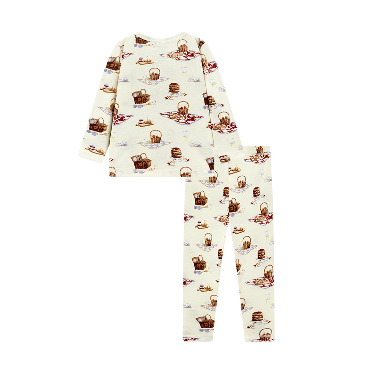 Picnic Organic Cotton Long Sleeve Two Piece Pajama Set