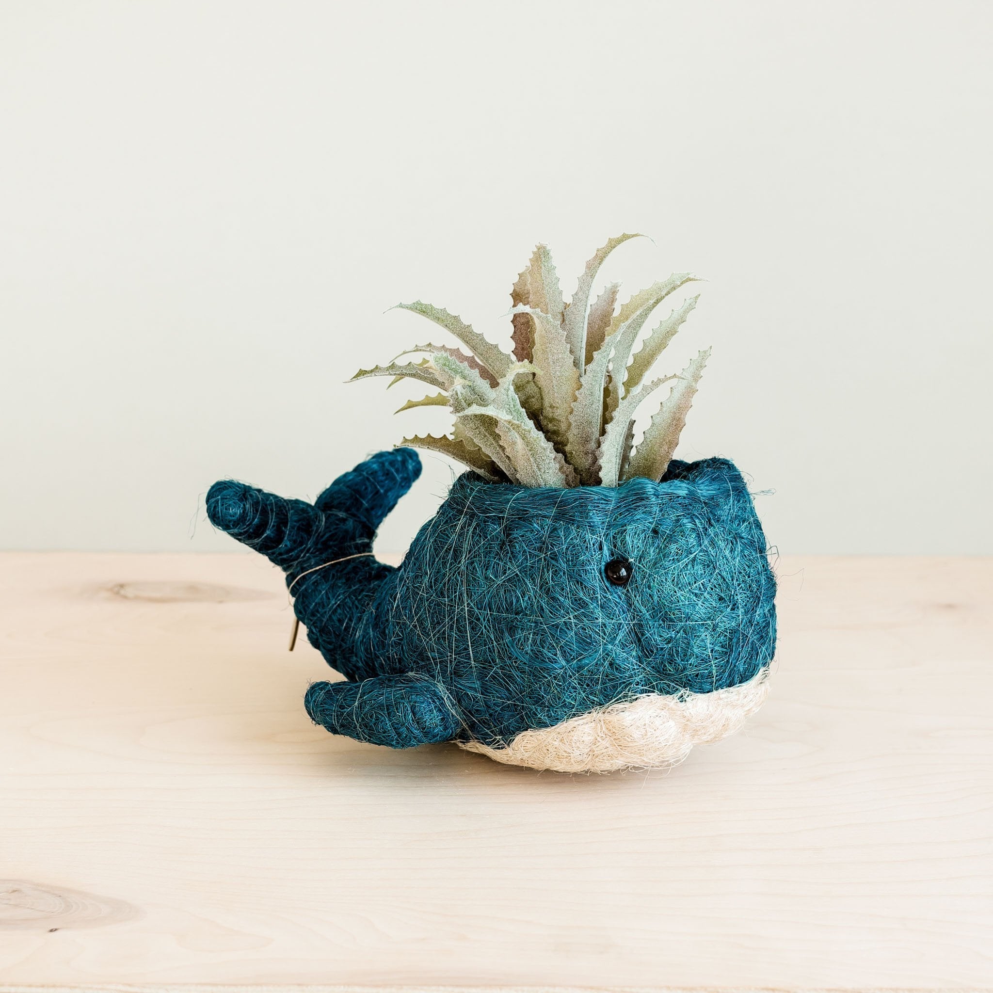 Planters - Wicker Whale Planter - Coco Planter | LIKHÂ - LIKHÂ