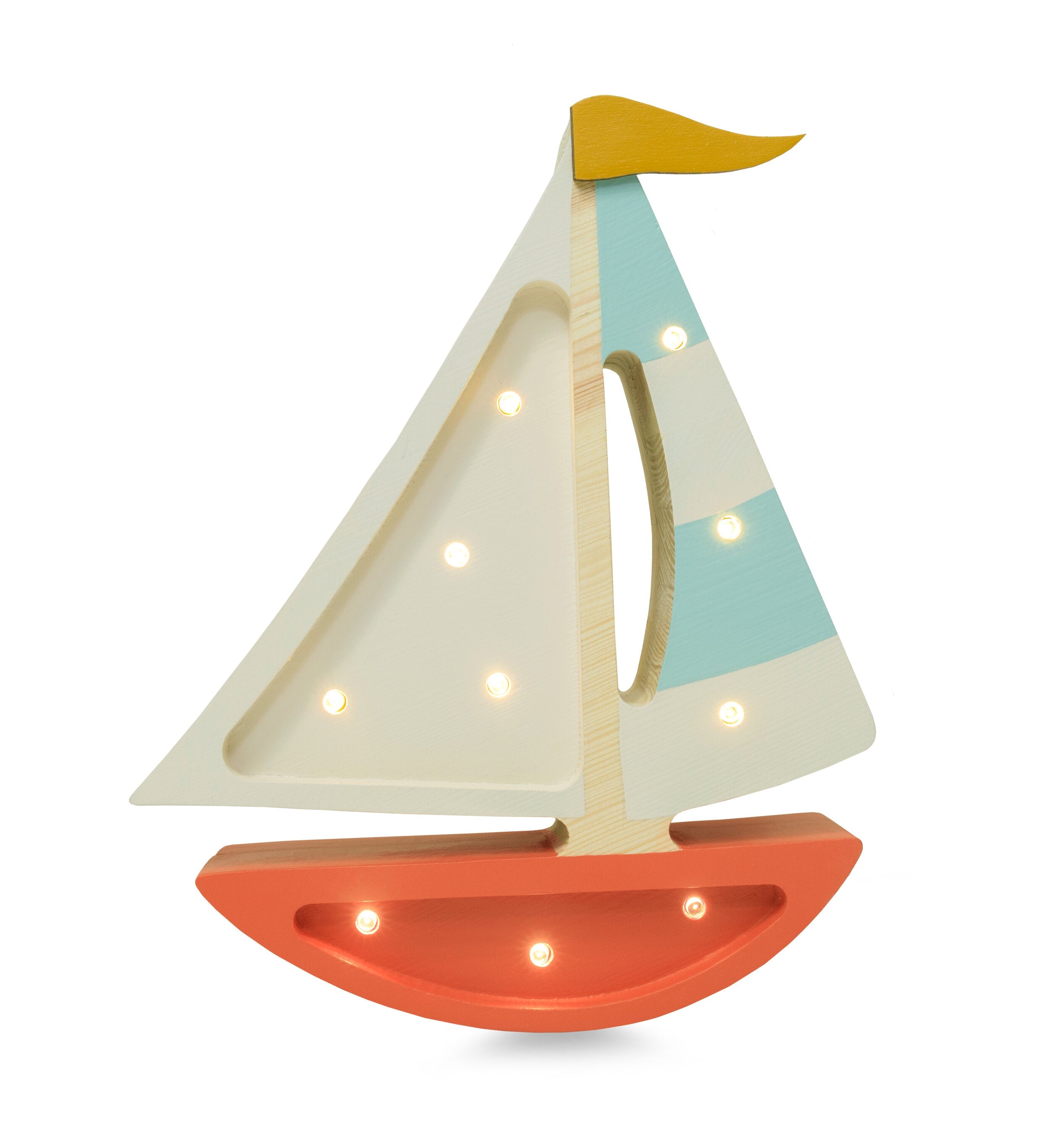 Mini Sailboat Lamp