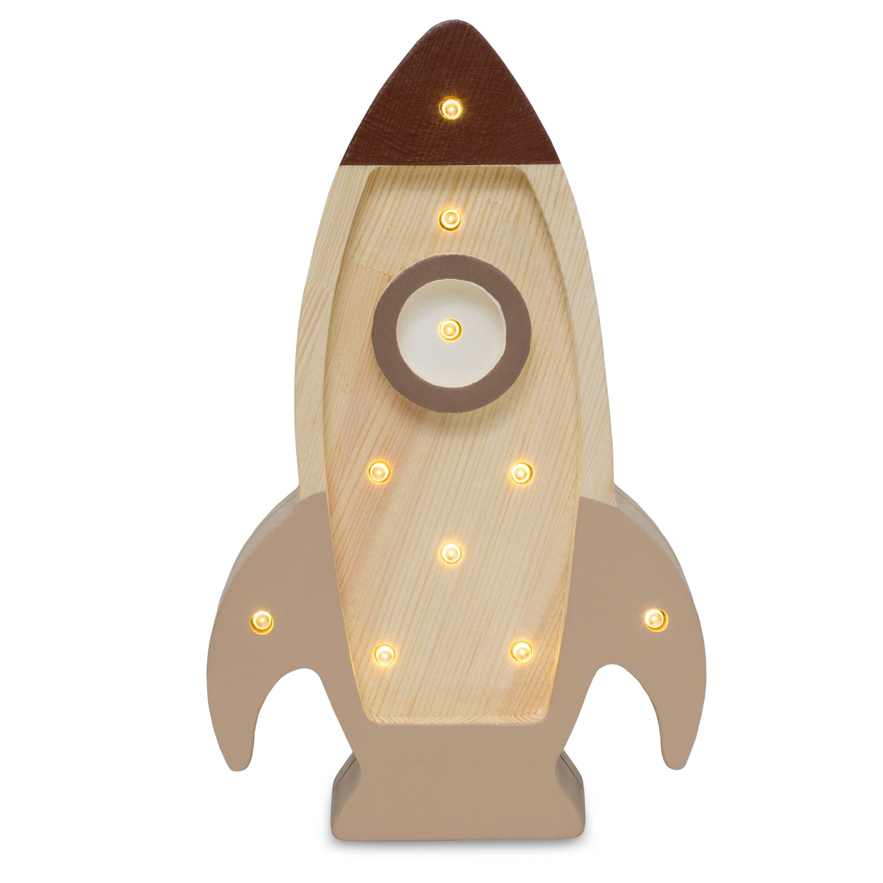 Mini Rocket Ship Lamp