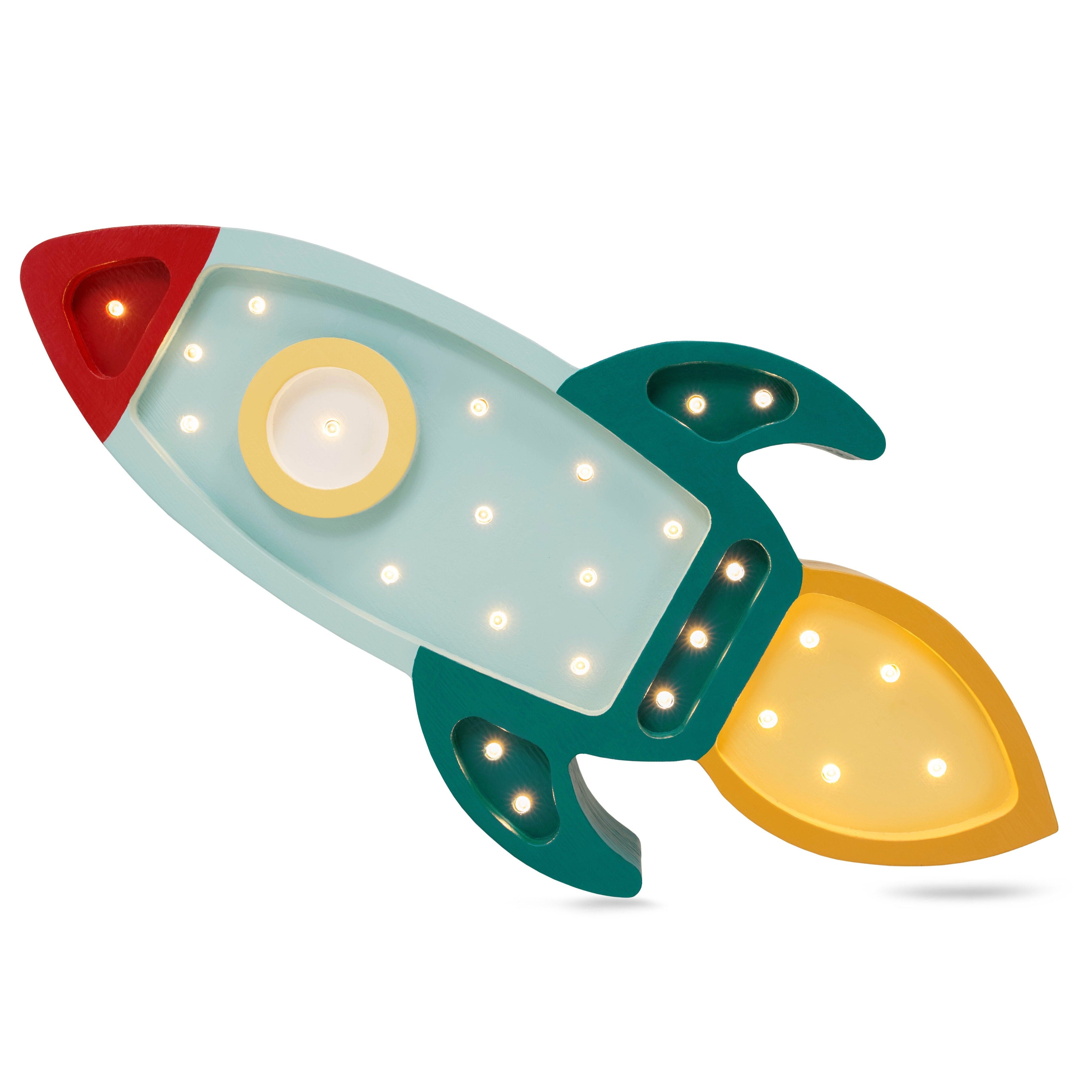 Rocket Ship Lamp