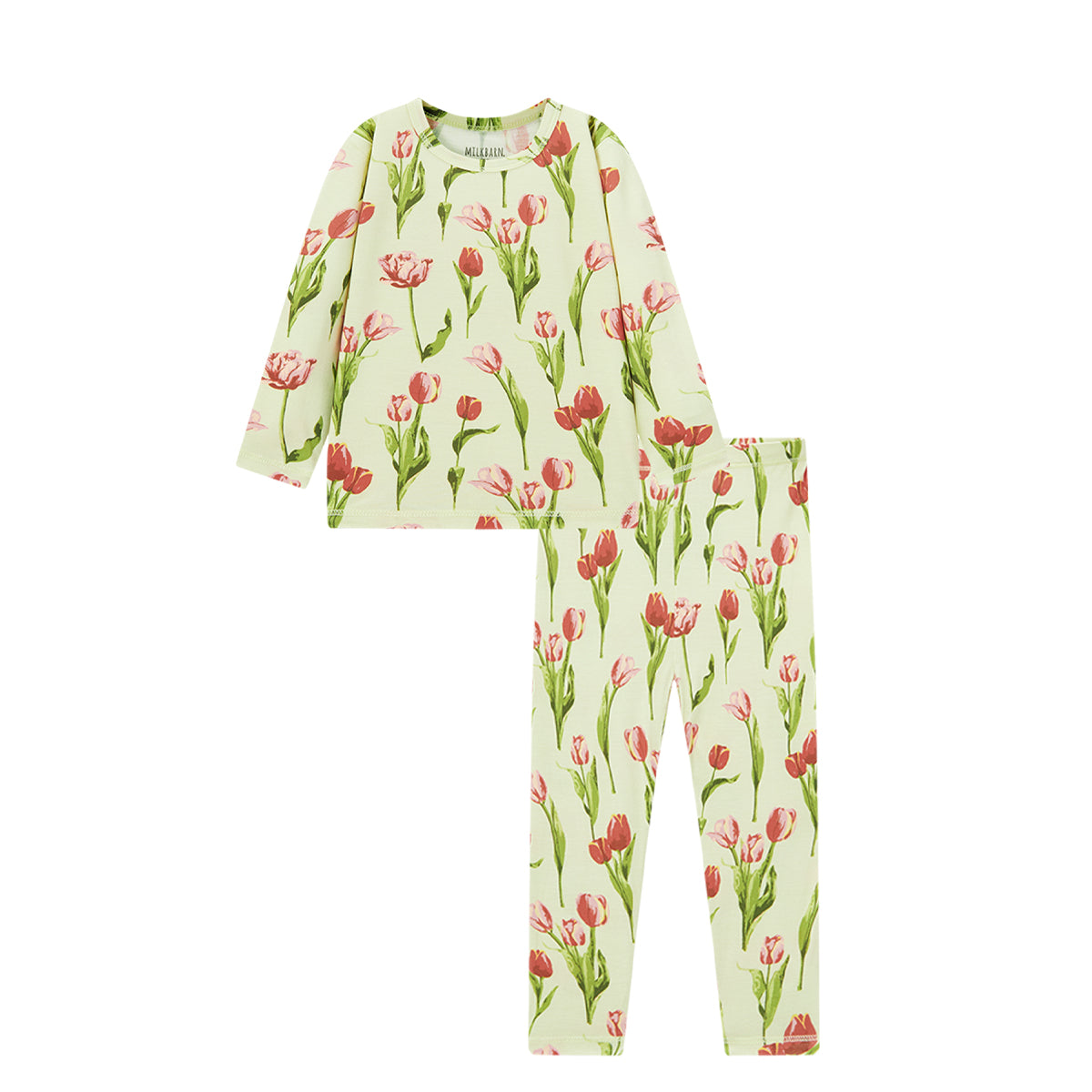 Tulip Luxe Stretch Long Sleeve Two Piece Pajama Set