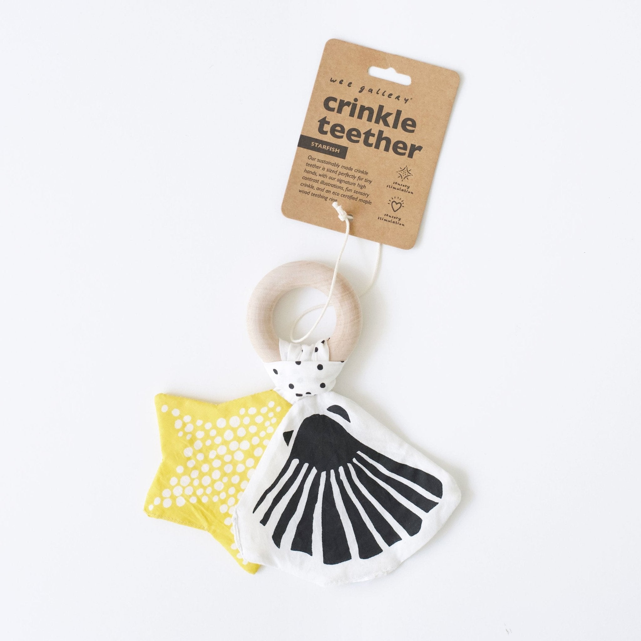 Crinkle Teether (Starfish)