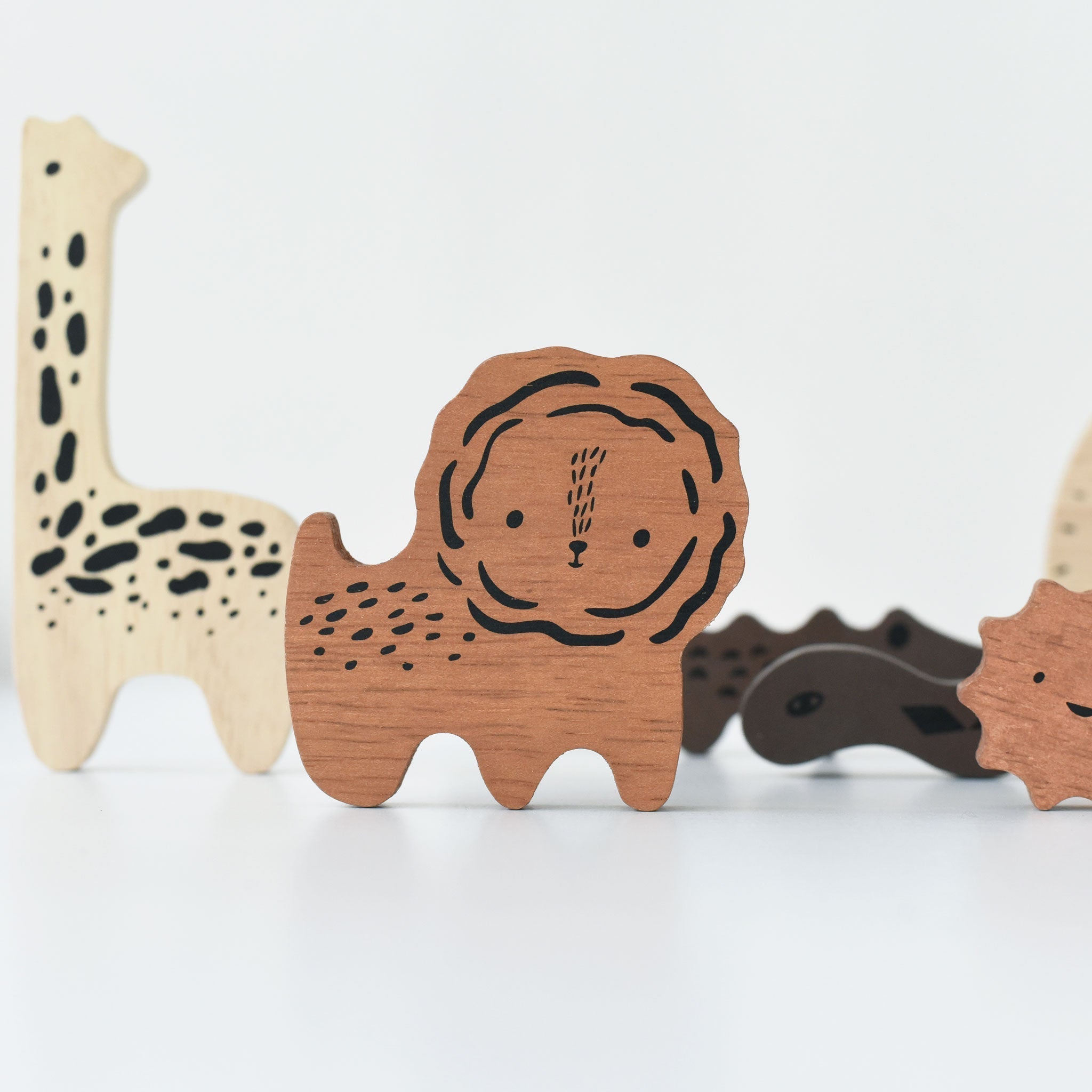 Wooden Tray Puzzle (Safari Animals)