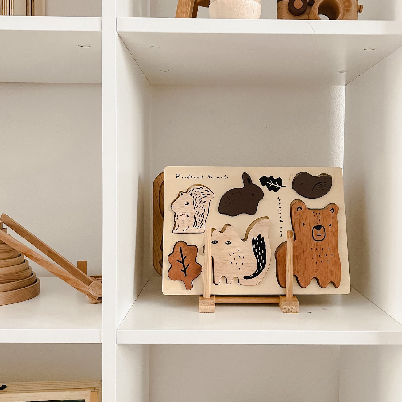 Wooden Tray Puzzle (Woodland Animals)