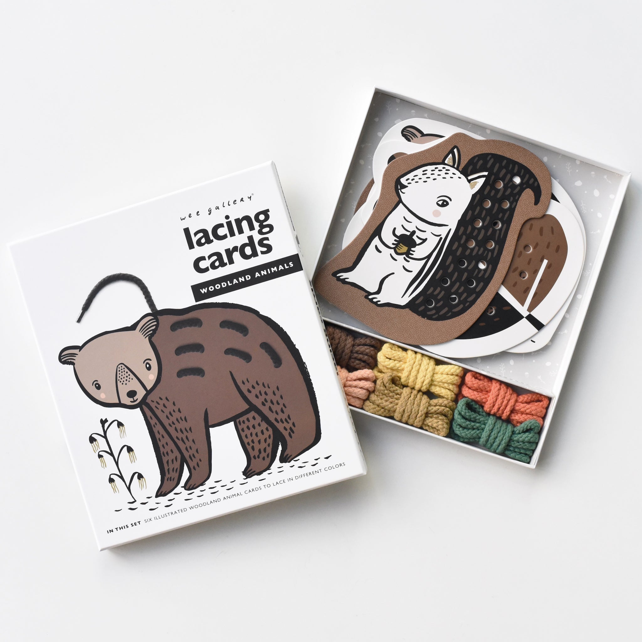 Lacing Cards (Woodland Animals)