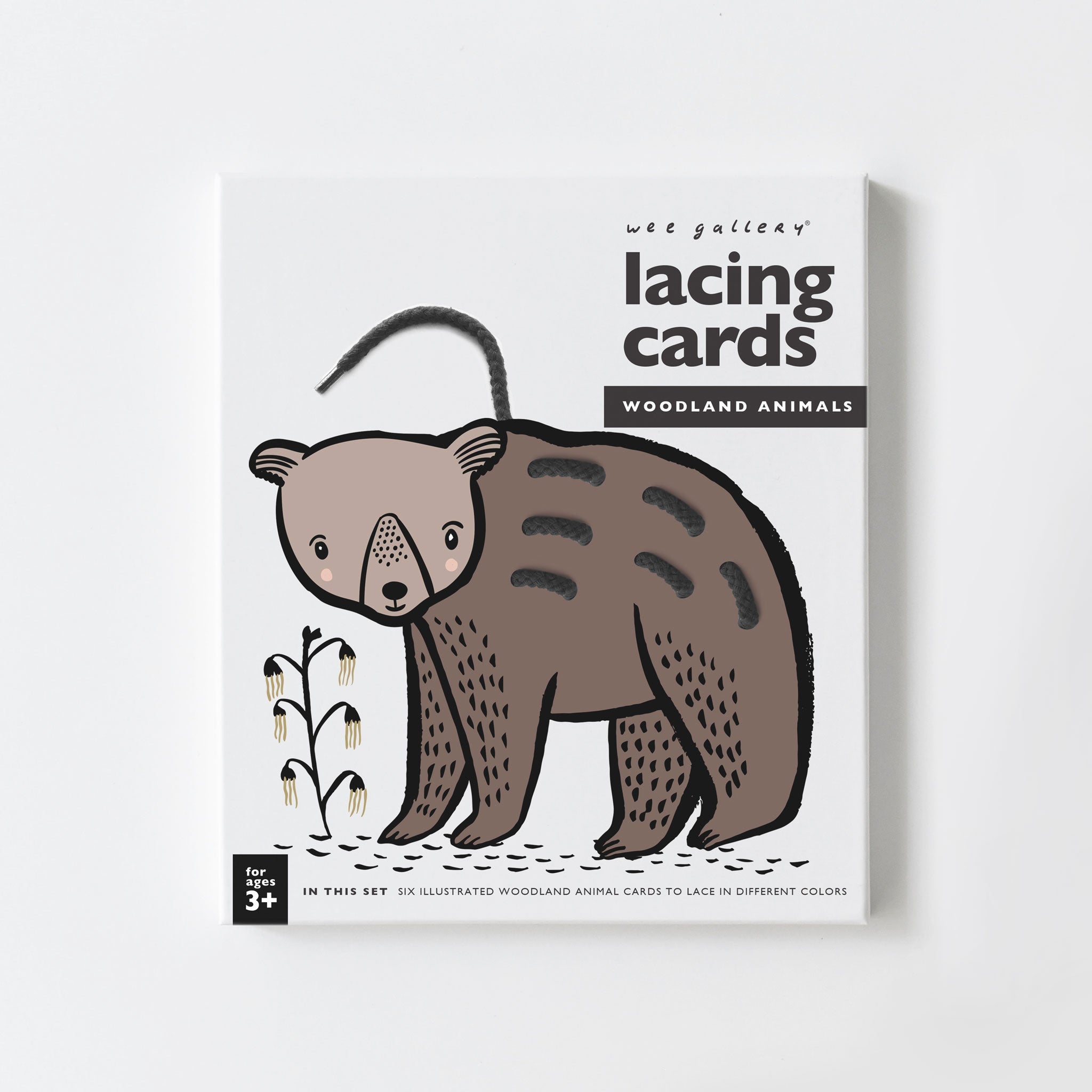 Lacing Cards (Woodland Animals)
