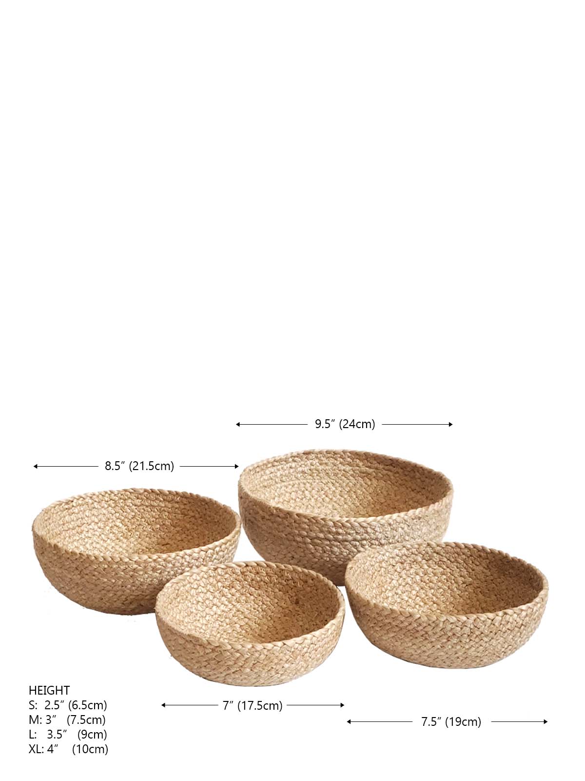 Kata Natural Candy Bowl (Set of 4)