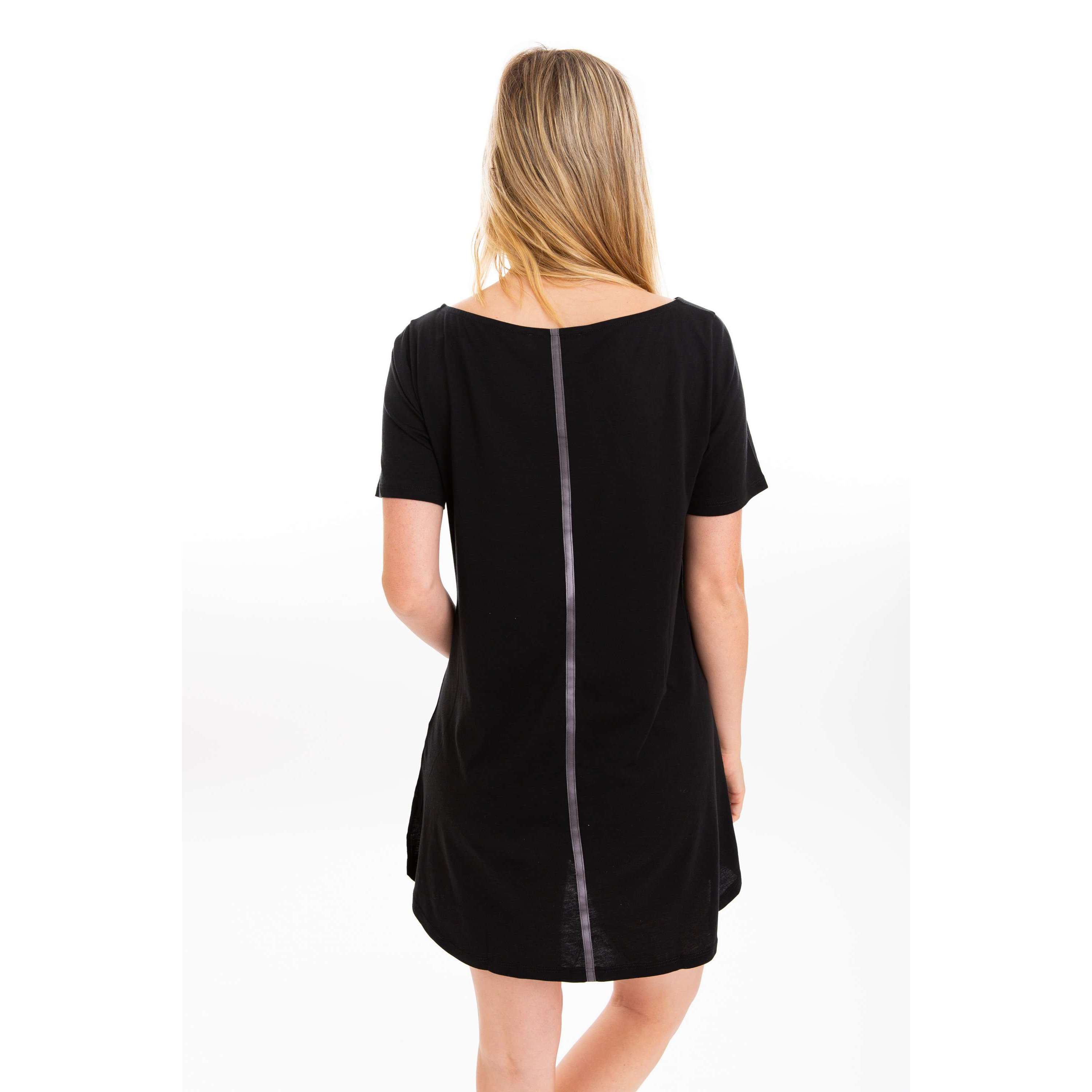 The Pima T-Shirt Dress DRESS Leena and Lu