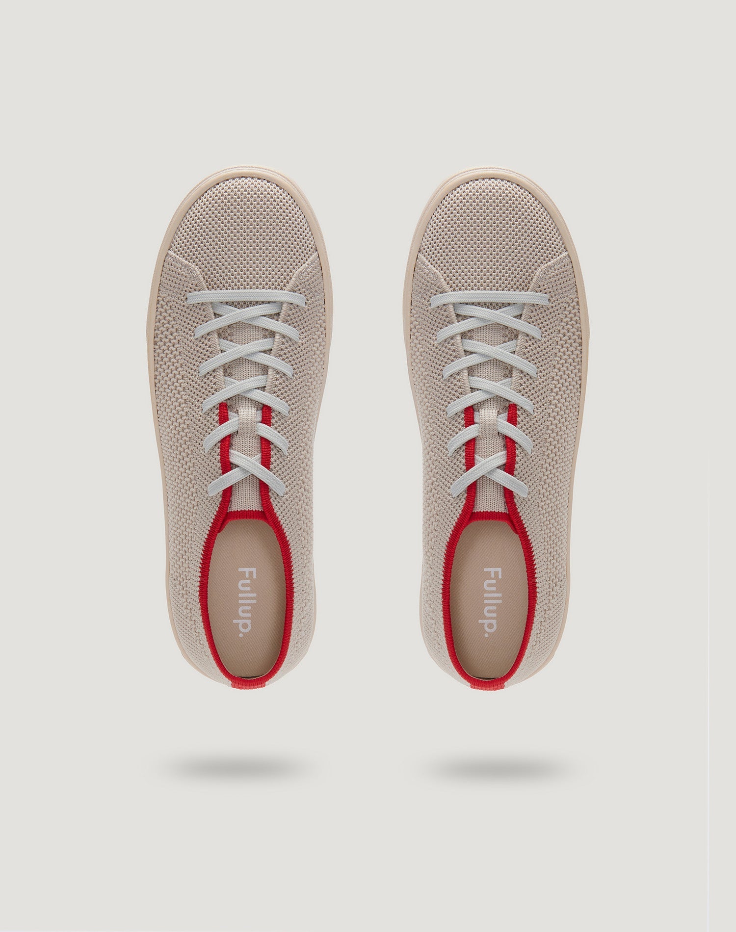 Women's Infinity Red Oak Knit Sneaker (Beige)