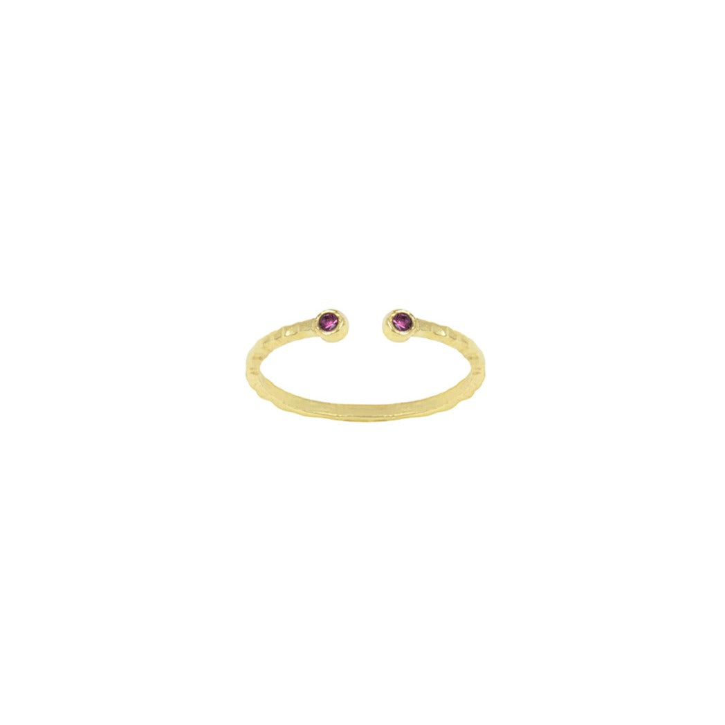 Birthstone Ring (February - Amethyst)