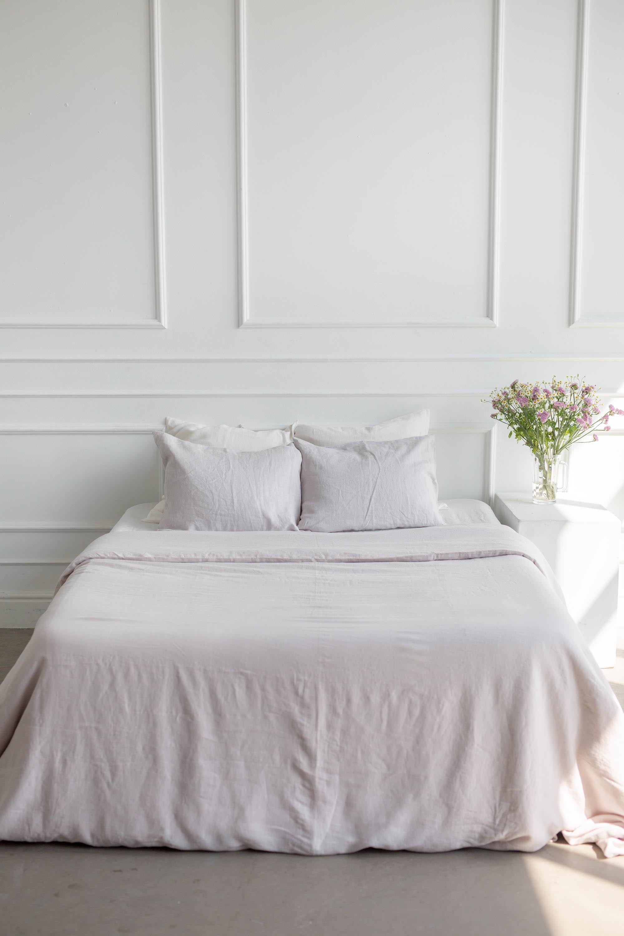 Linen Duvet Cover (Cream)