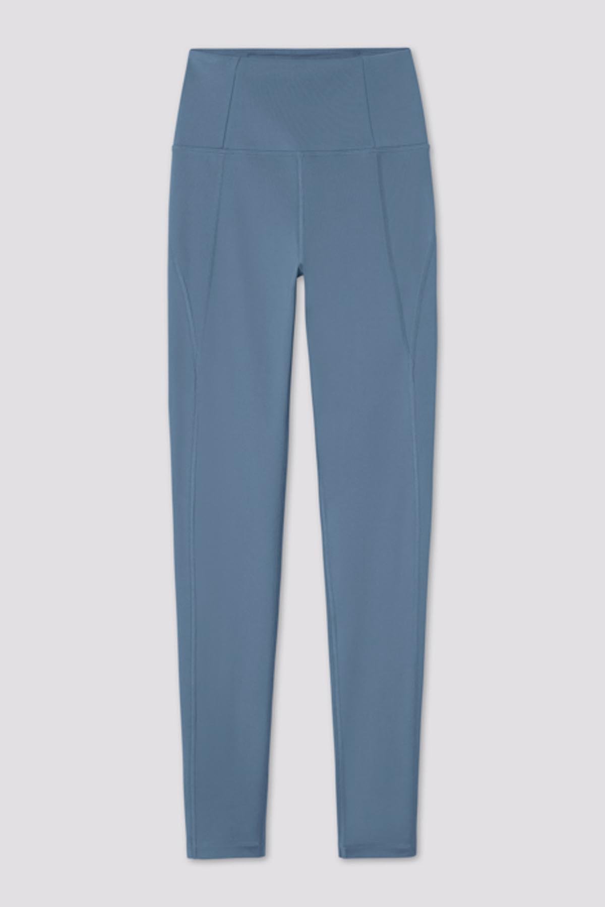 7/8 Length High-Rise Compressive Leggings (Monarch) Pants Girlfriend Collective