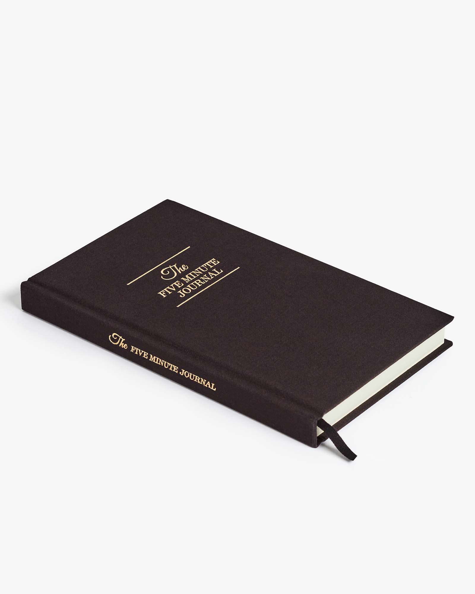 The Five Minute Journal (Bold Black)