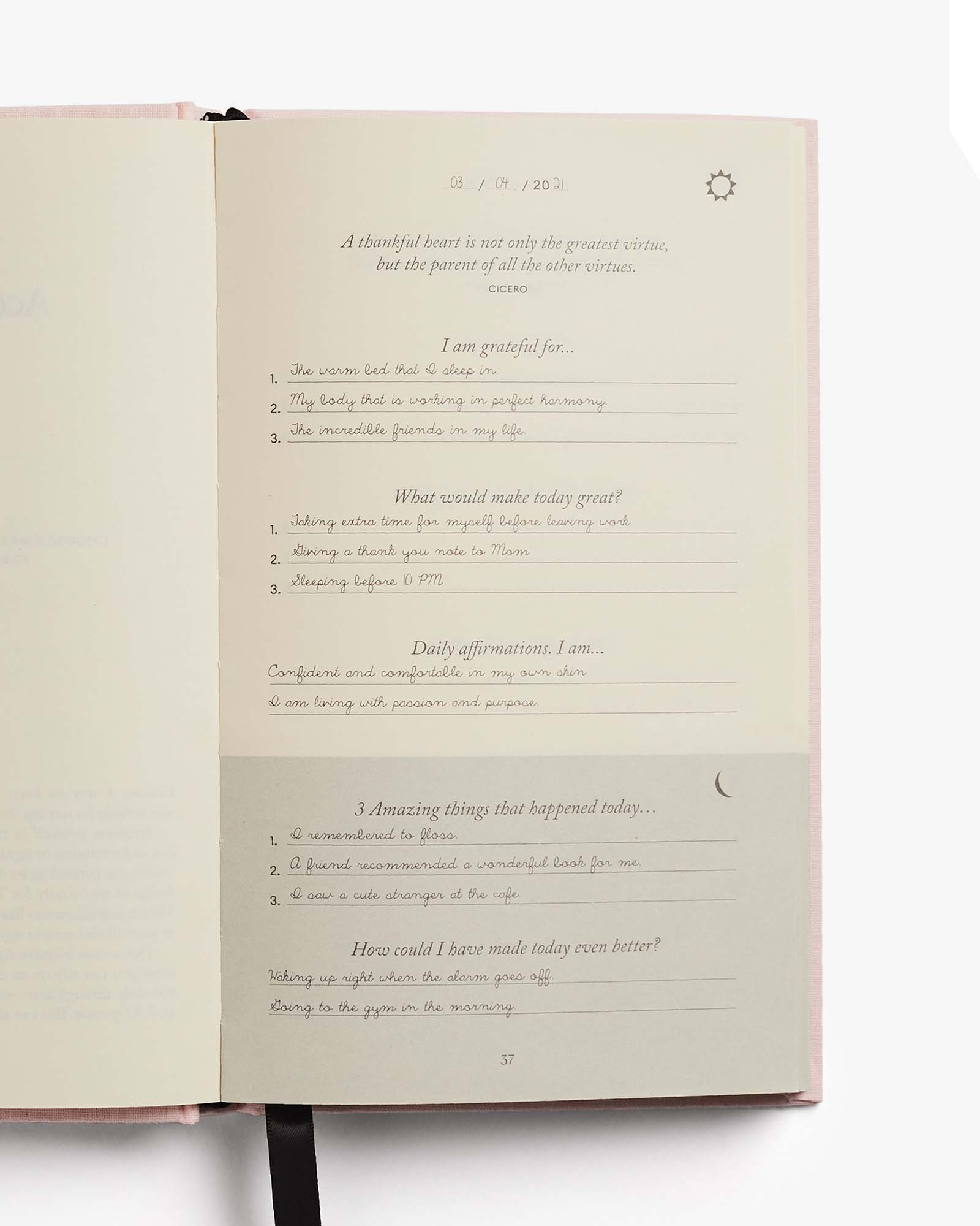 The Five Minute Journal (Blush Pink)