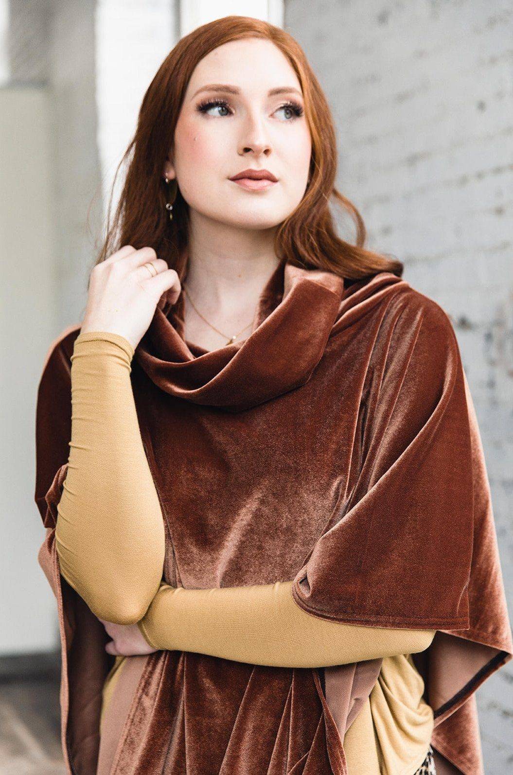 Velvet Ruth Poncho Poncho The New Blak