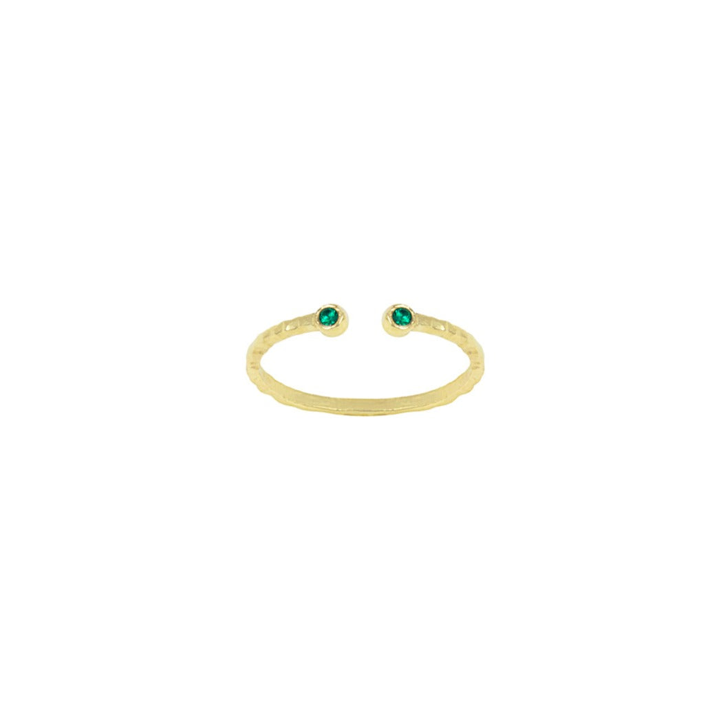 Birthstone Ring (May - Emerald)