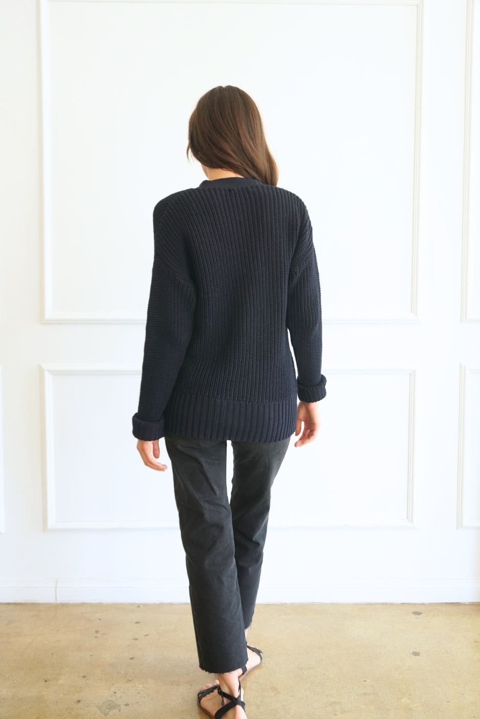 Emily Cardigan (Midnight Navy)