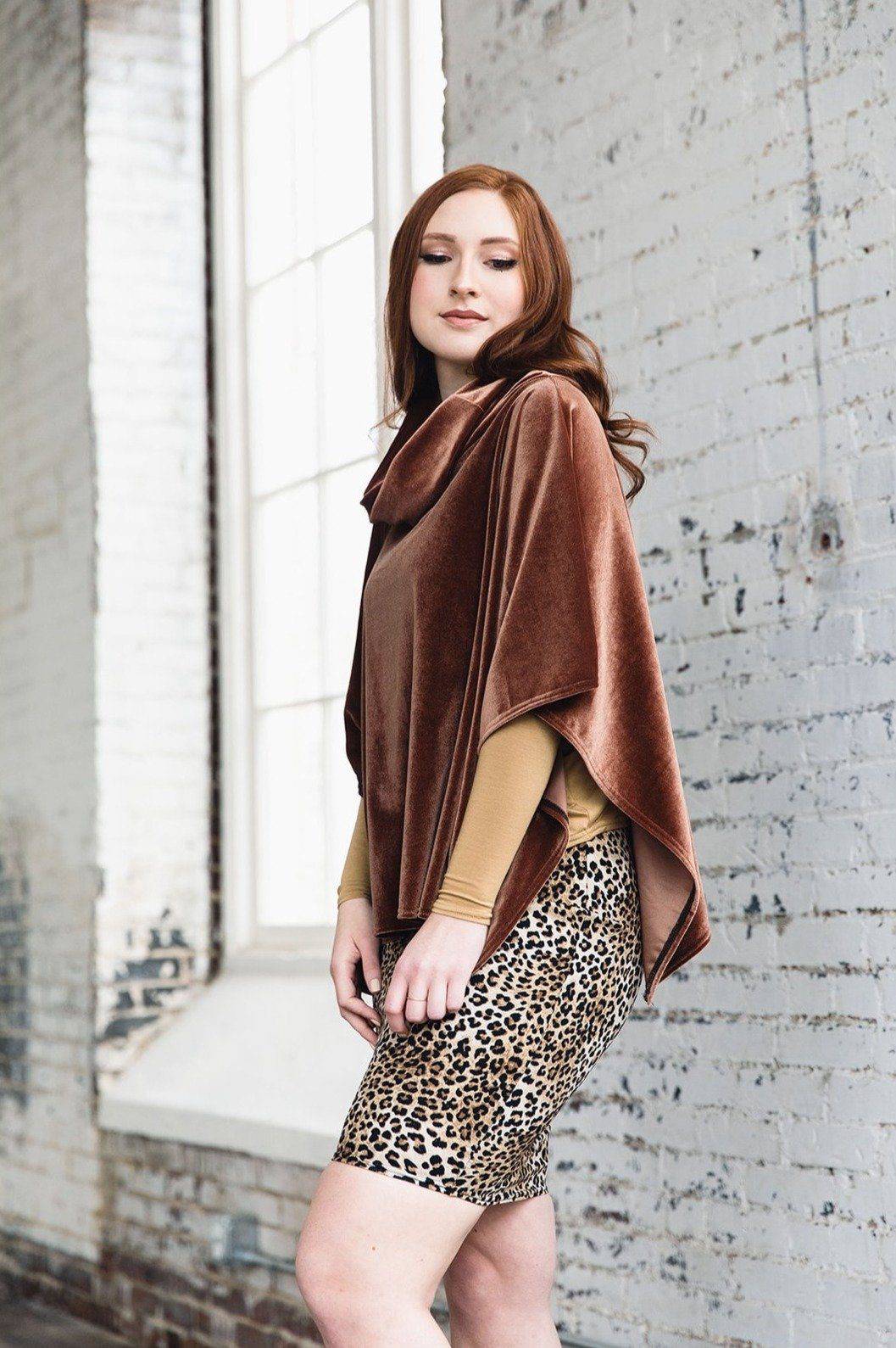 Velvet Ruth Poncho Poncho The New Blak