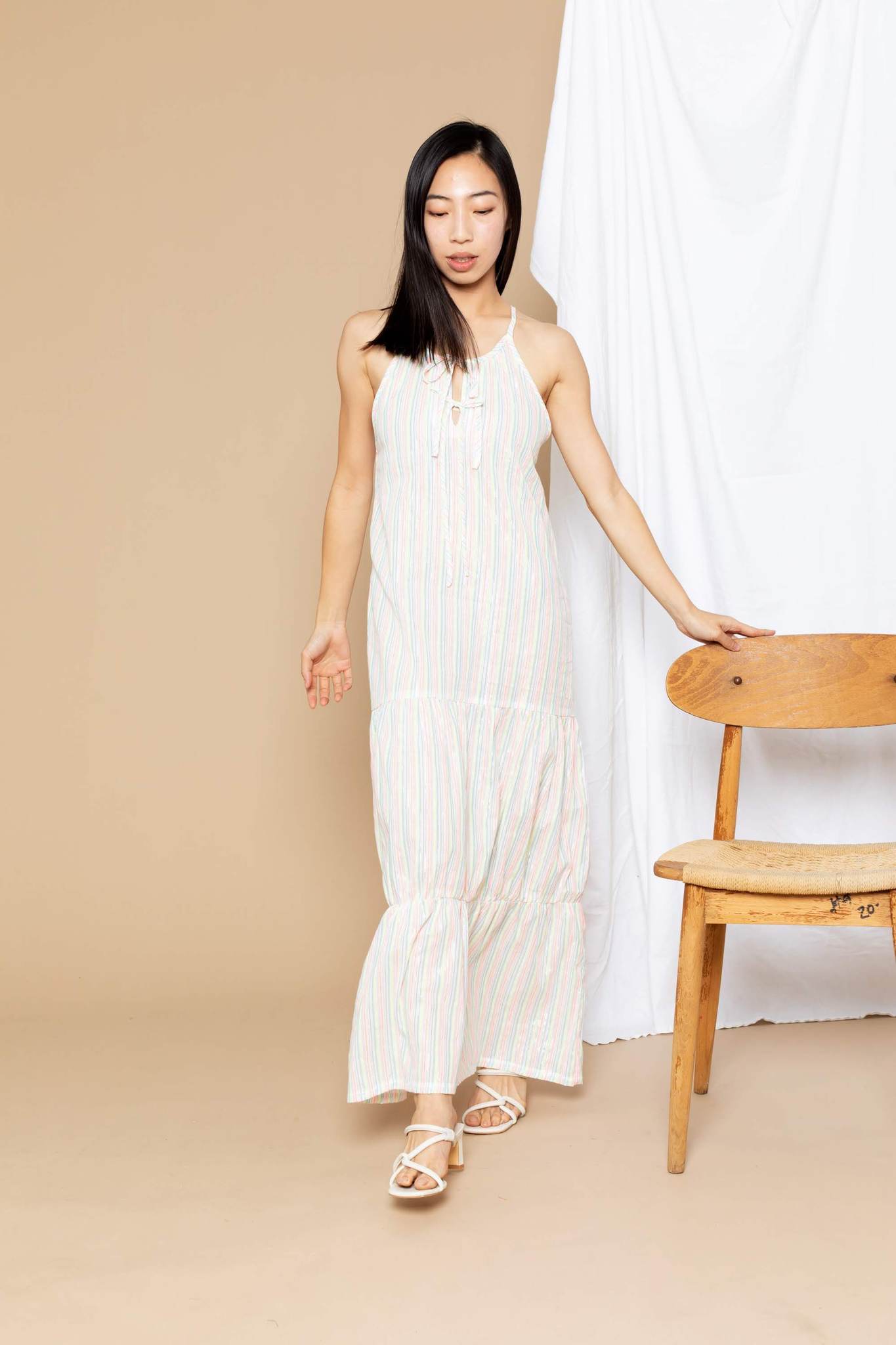 Paula Tiered Cover-Up Maxi - Consciously