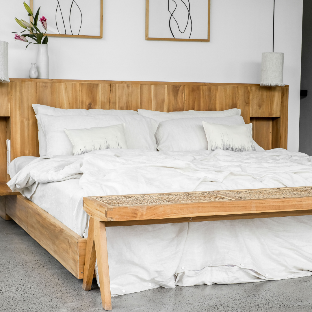 Linen Bedding Set (Flax)