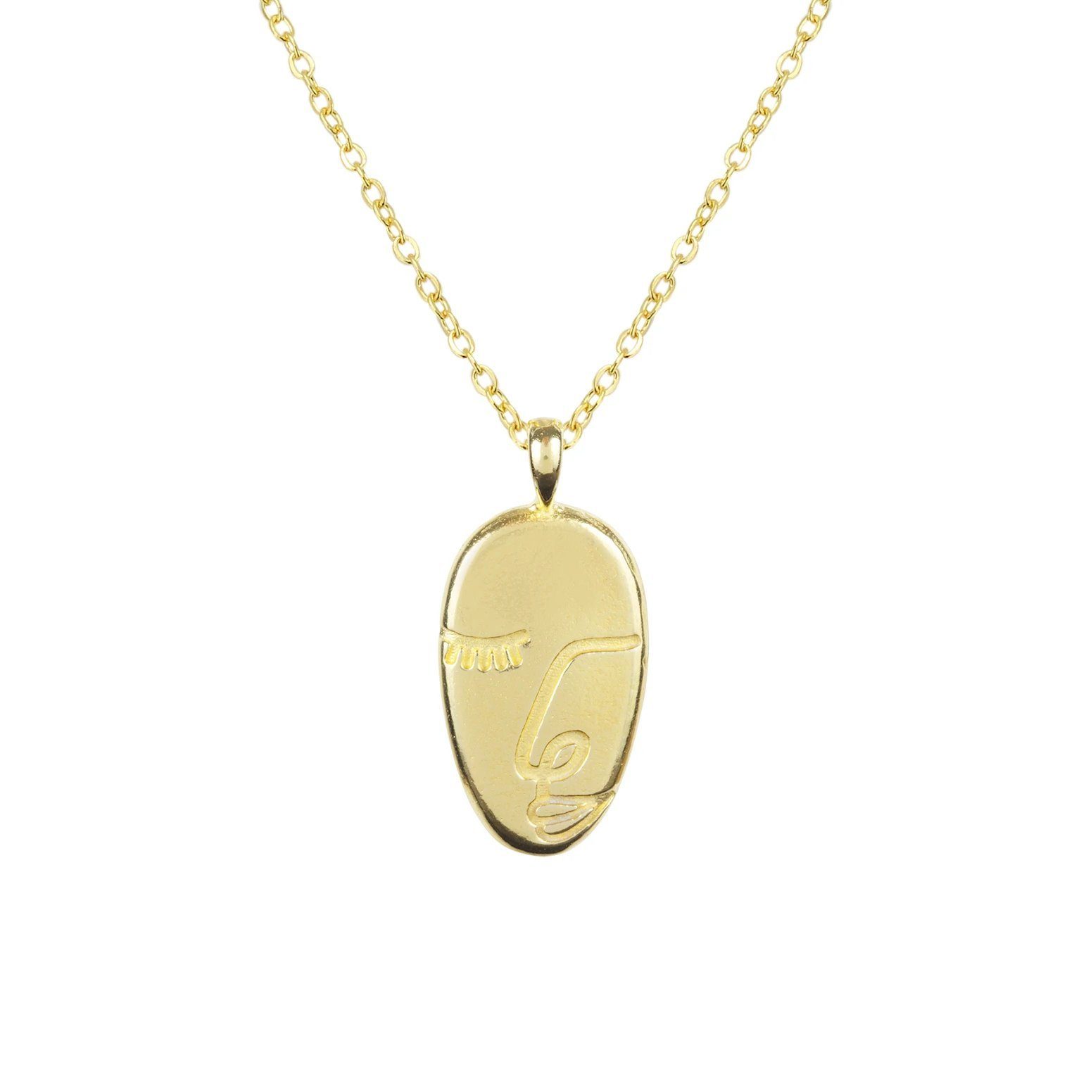 Artist Face Necklace - Consciously