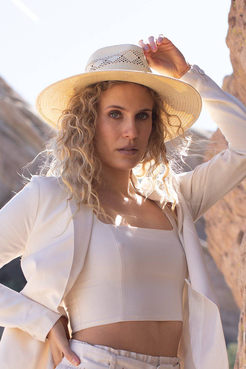 Bianca Crop Top Top Paneros