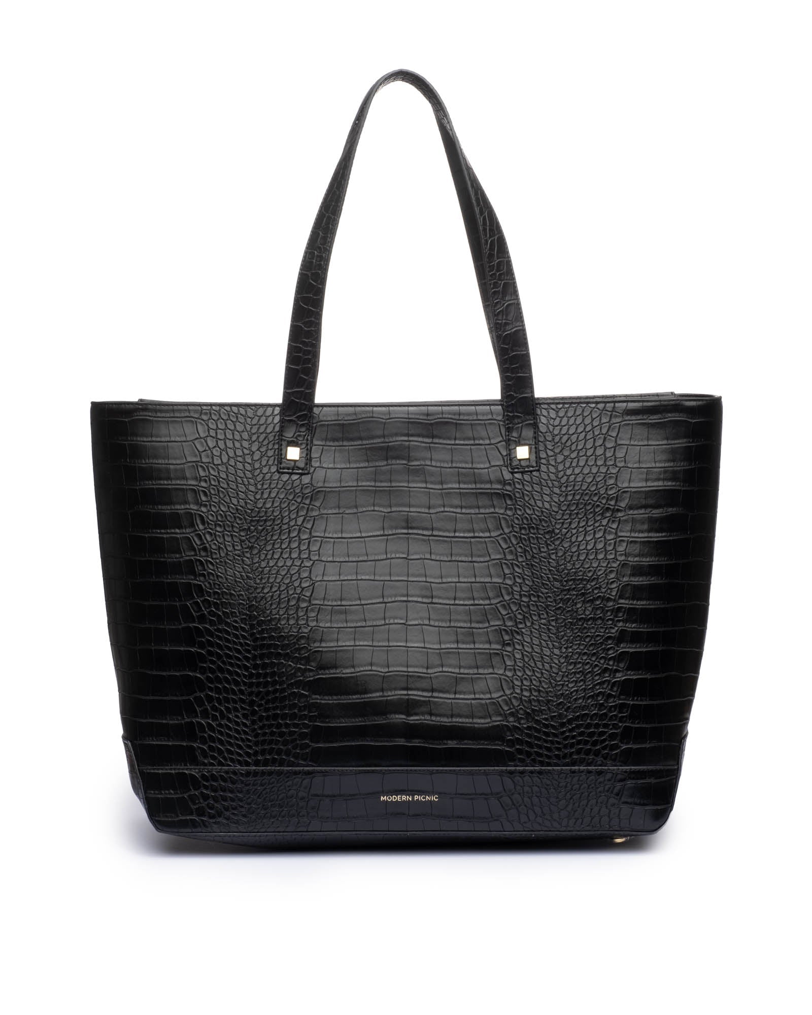 The Tote (Black Crocodile)