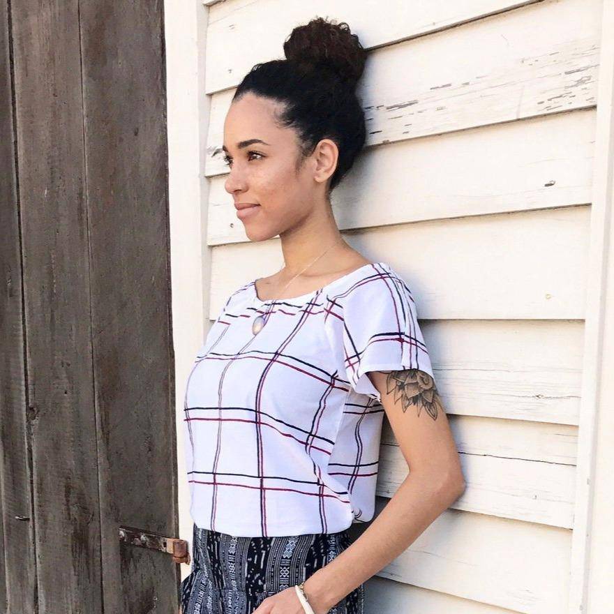 Bold Plaid Top - Consciously