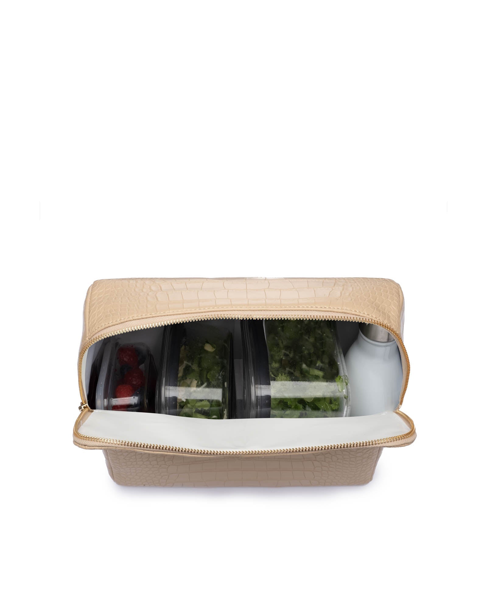 The Tote (Cream Crocodile)