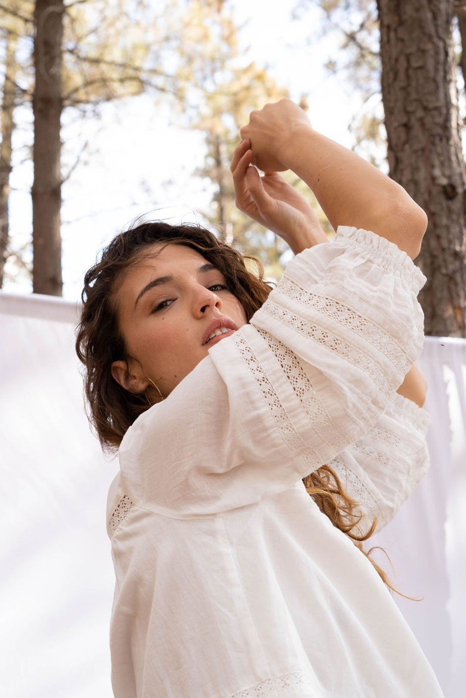 Dawn Blouse Top Paneros