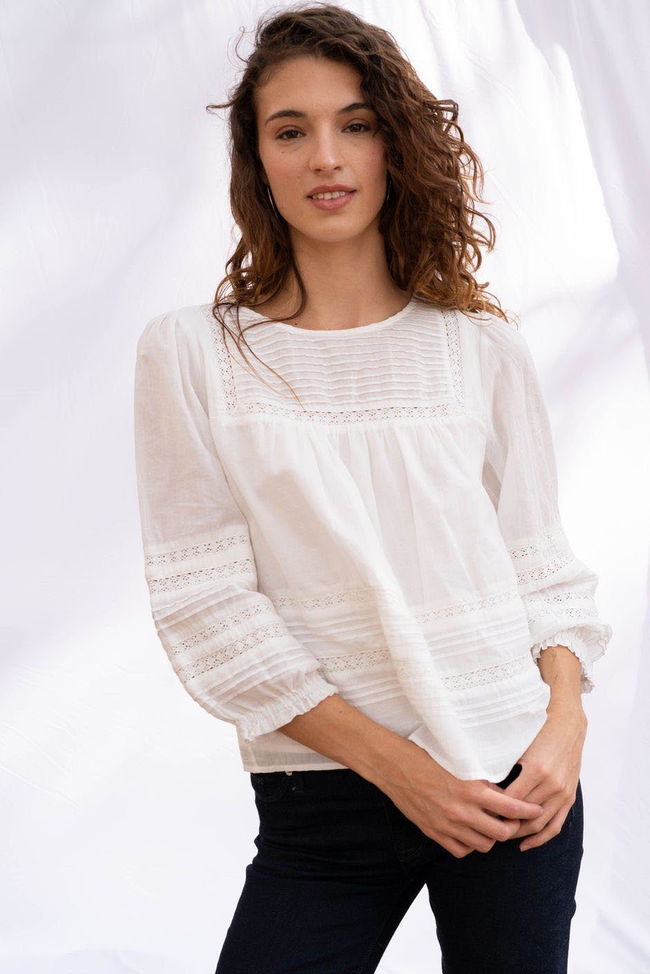 Dawn Blouse Top Paneros