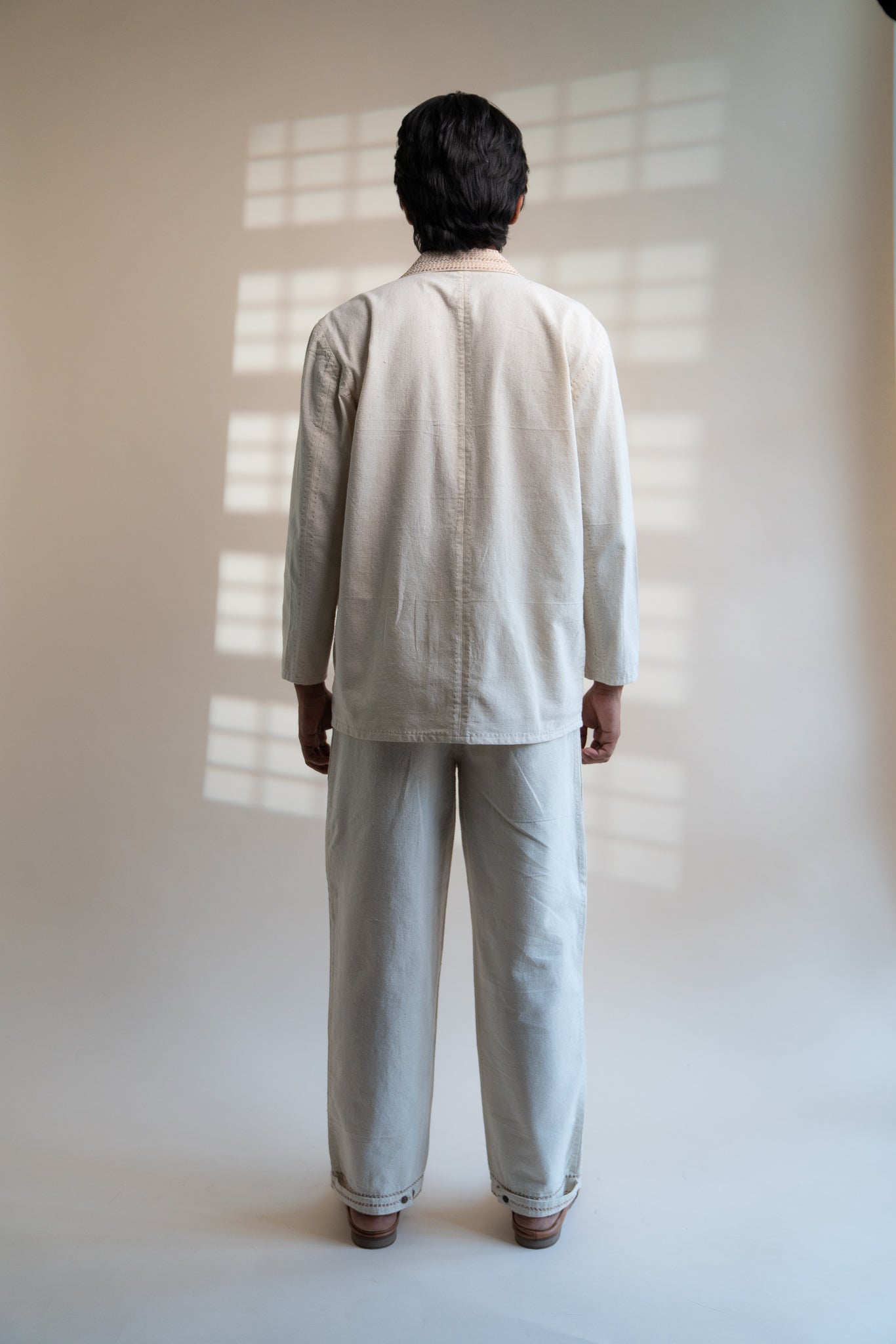 Dawning Unisex Double Breasted Jacket and Pleated Pants Set