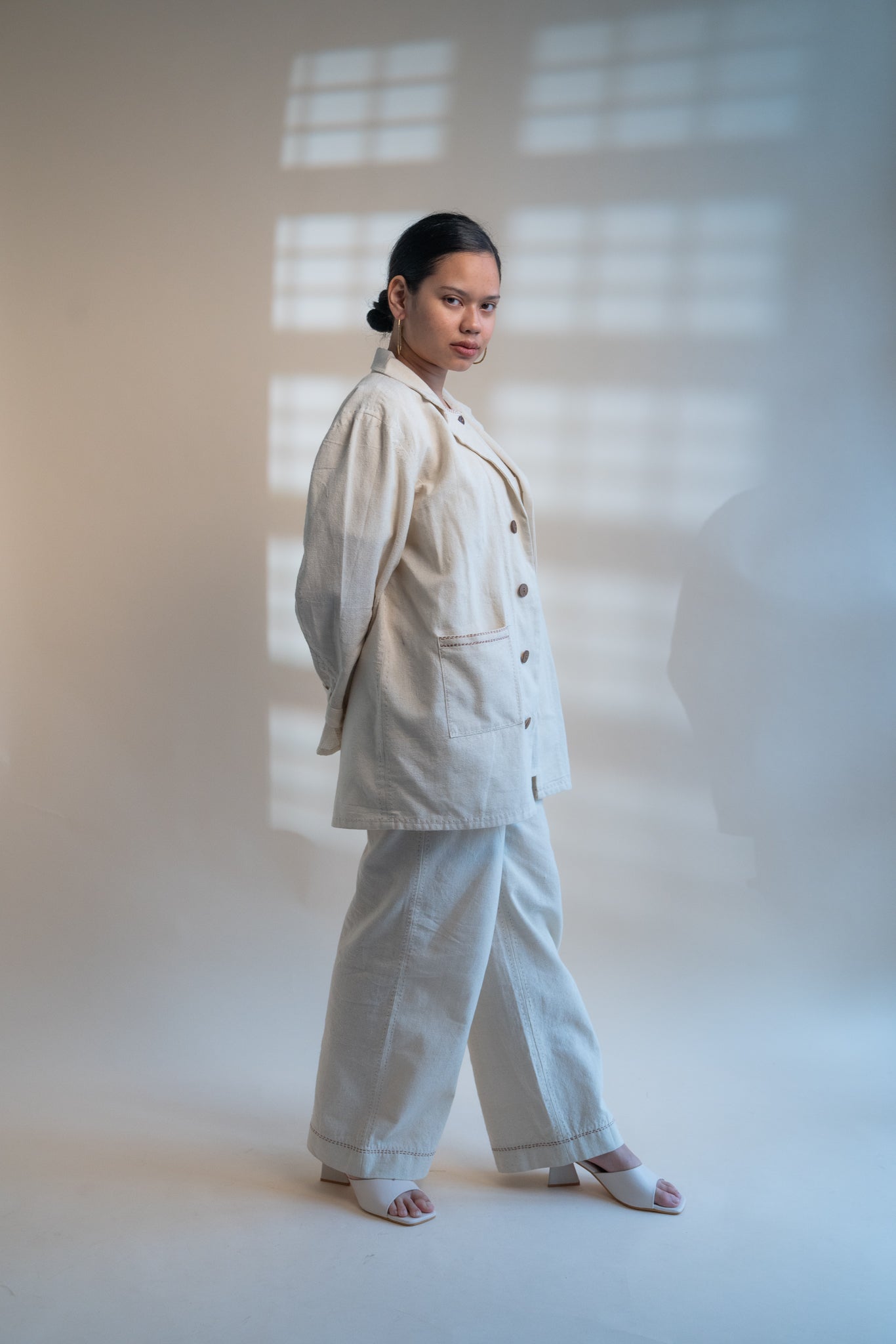 Dawning Unisex Pleated Blazer