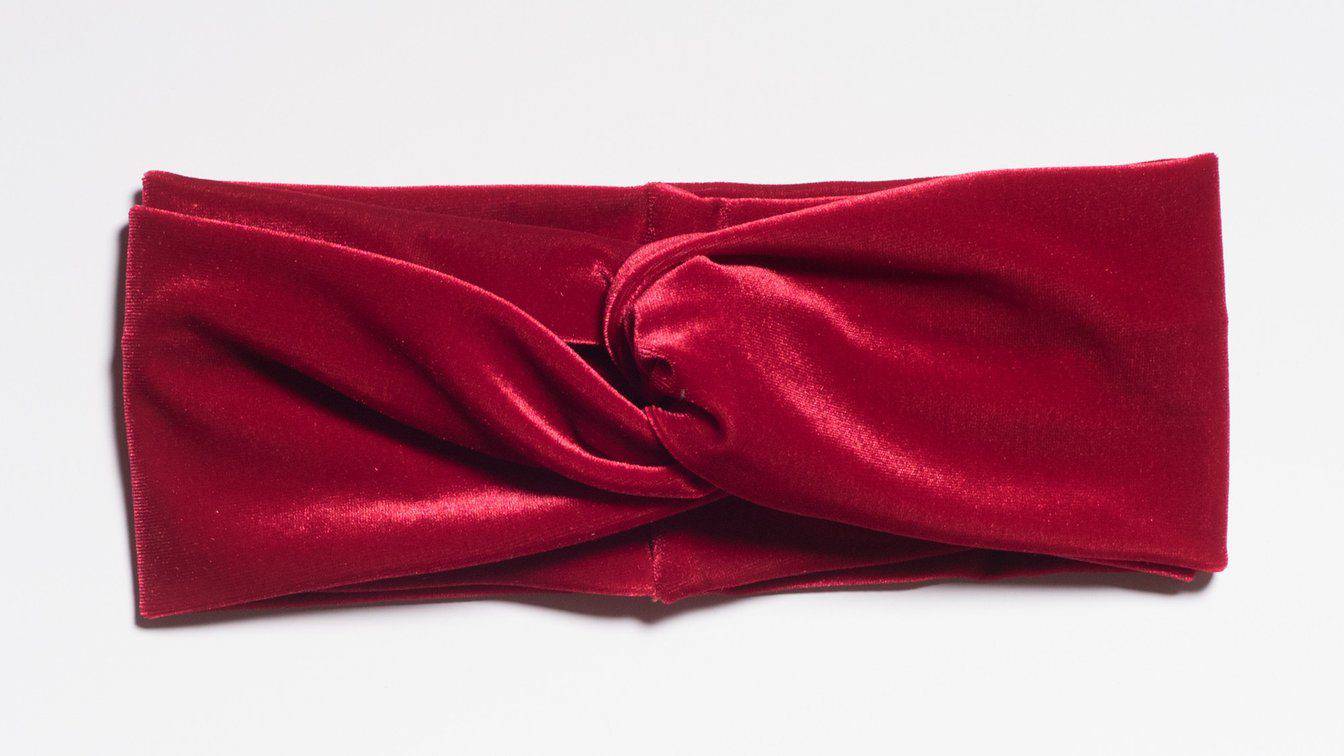 Scarlet Siren Velvet Turban - Consciously