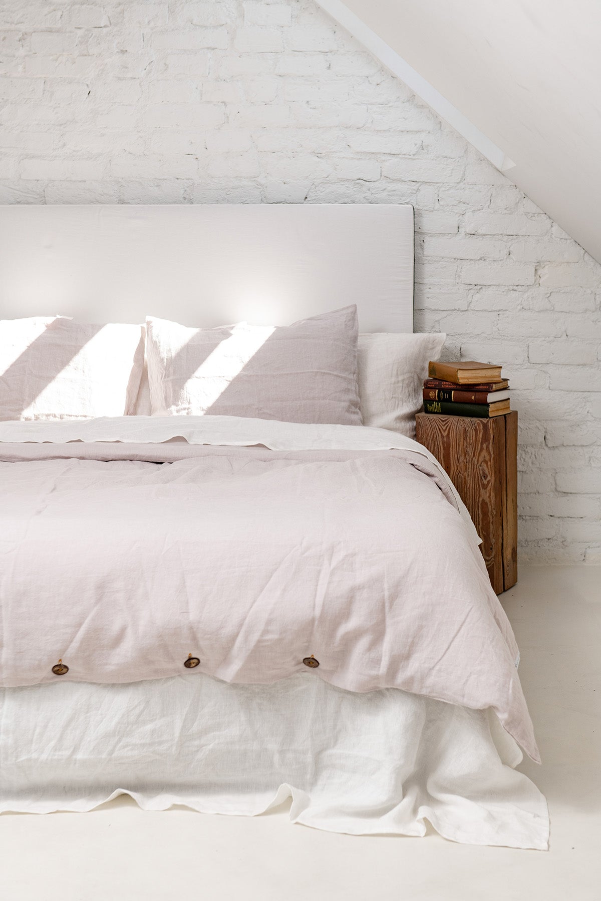 Linen Sheet Set (Cream)
