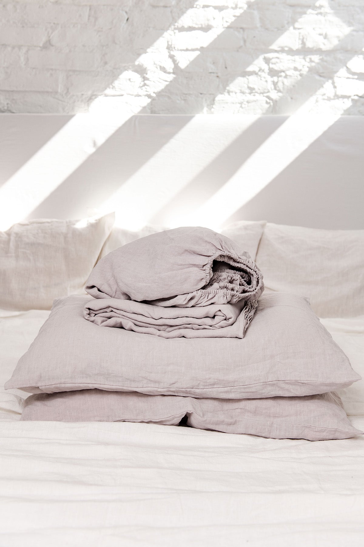 Linen Sheet Set (Cream)