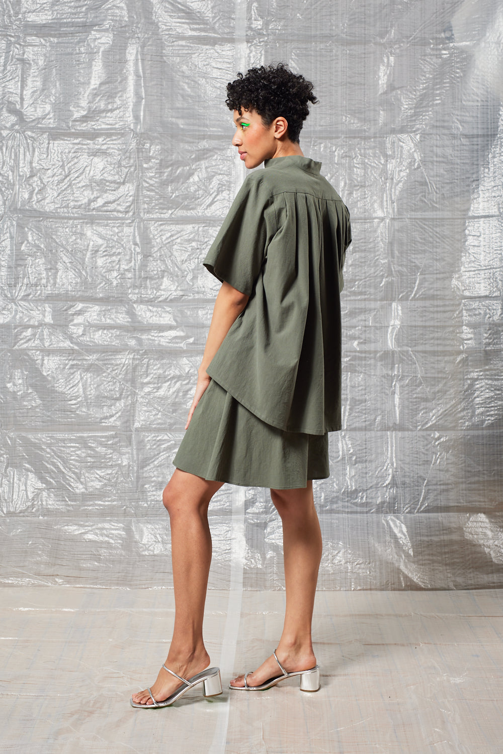 Collared Pullover (Sage)