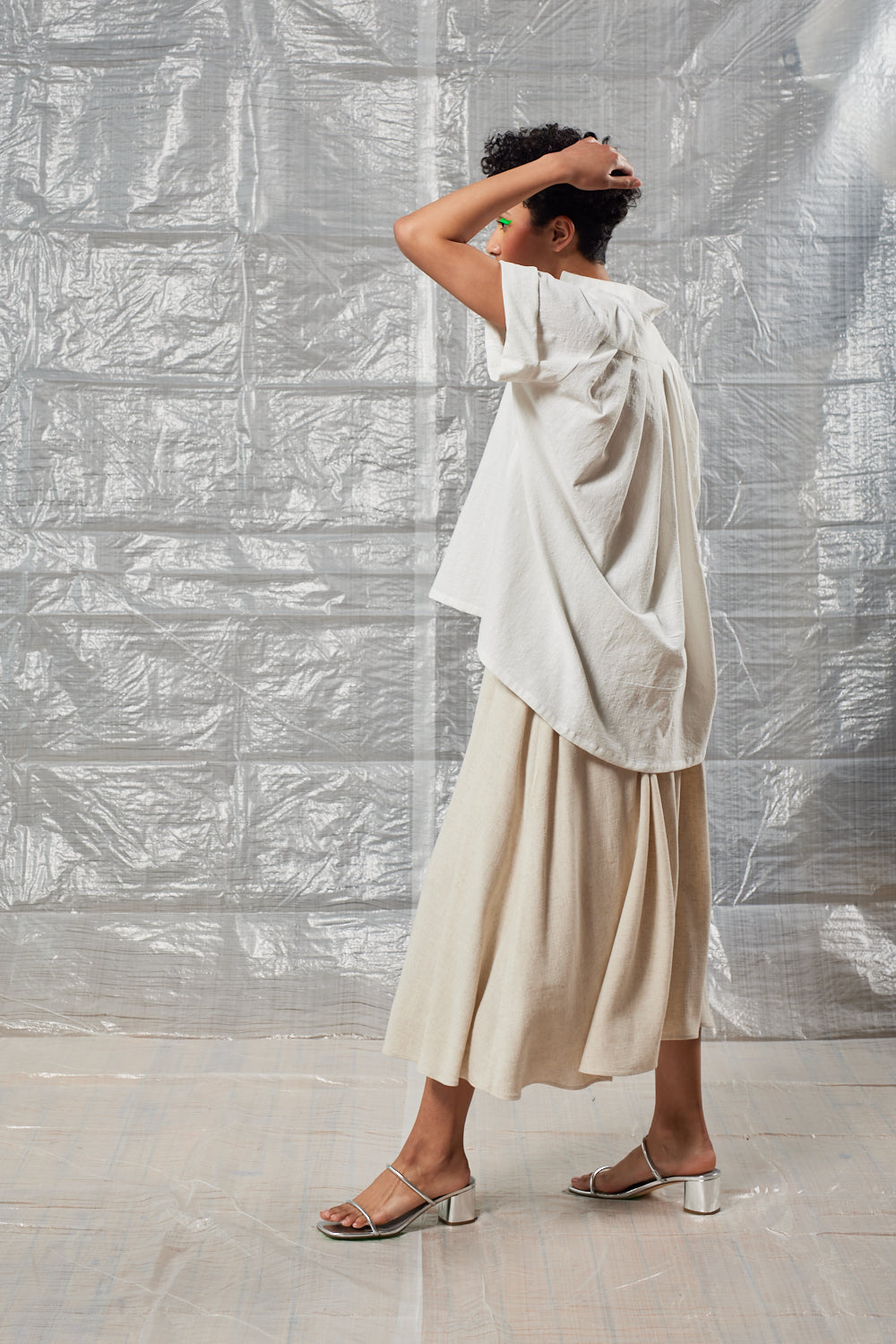 Collared Pullover (Ivory)