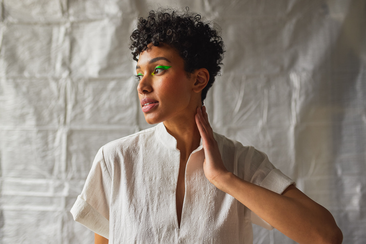 Collared Pullover (Ivory)