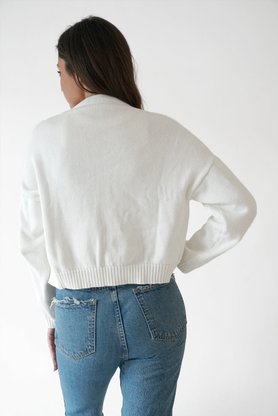 Diana Cardigan (Sugar White)